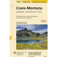 Swisstopo 1 : 33 333 Crans-Montana